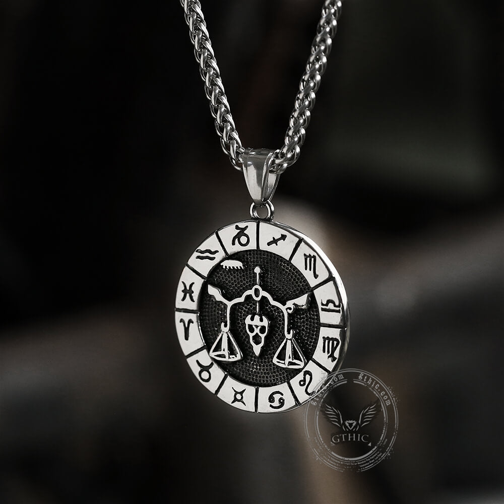 Libra Pendant in Stainless Steel