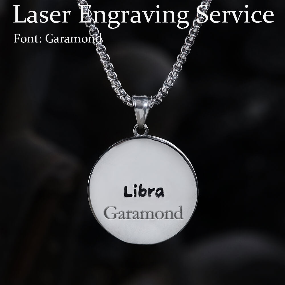 Libra Pendant in Stainless Steel