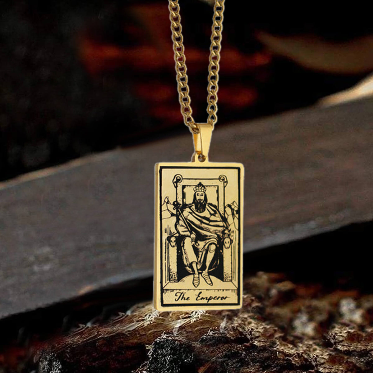 Major Arcana Tarot Necklace in Stainless Steel