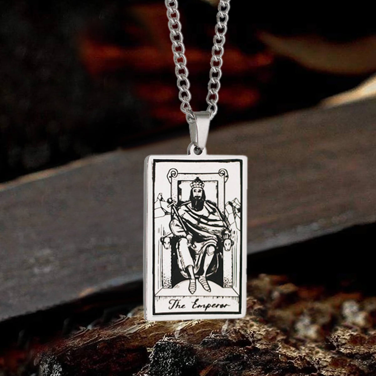 Major Arcana Tarot Necklace in Stainless Steel