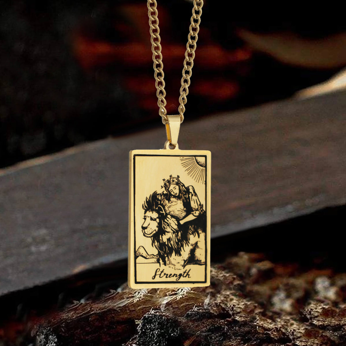 Major Arcana Tarot Necklace in Stainless Steel