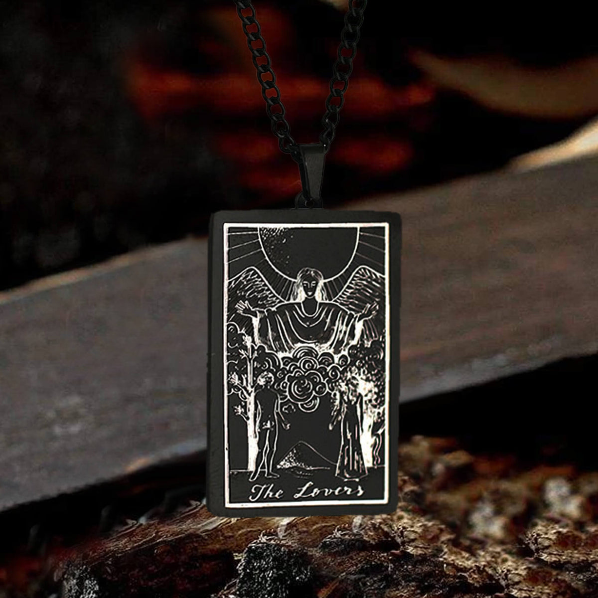 Major Arcana Tarot Necklace in Stainless Steel