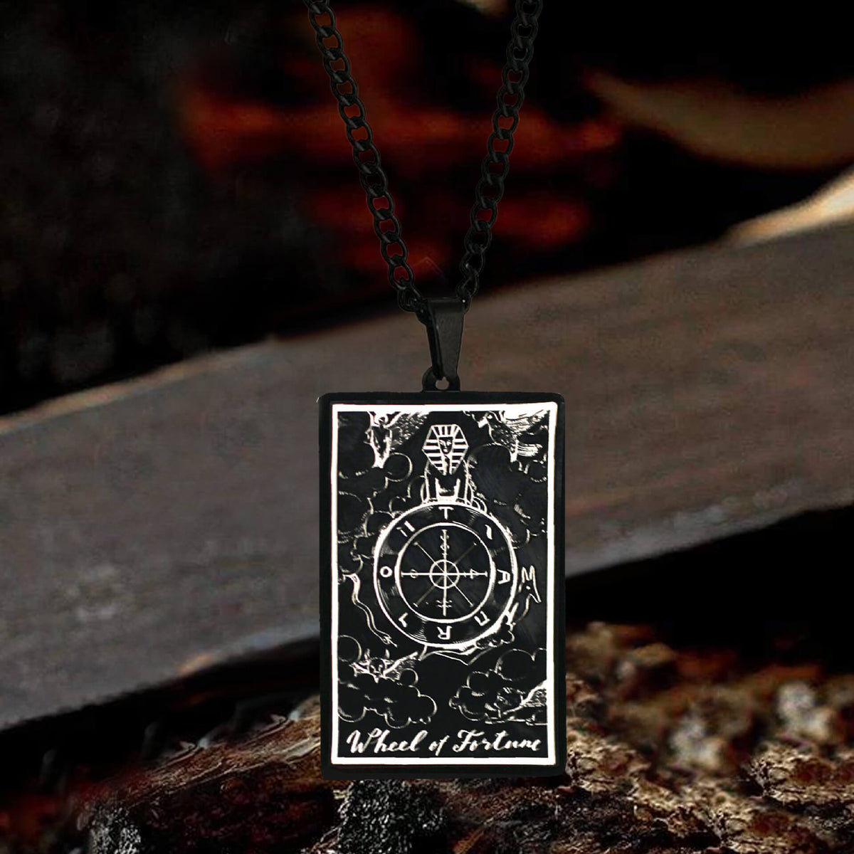 Major Arcana Tarot Necklace in Stainless Steel
