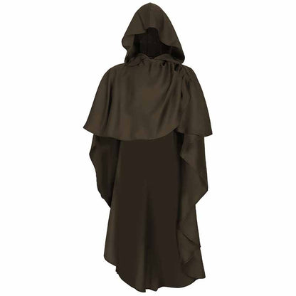 Medieval Hooded Cosplay Halloween Knight Cloak