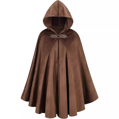 Medieval Retro Warrior Cosplay Halloween Costume Cloak