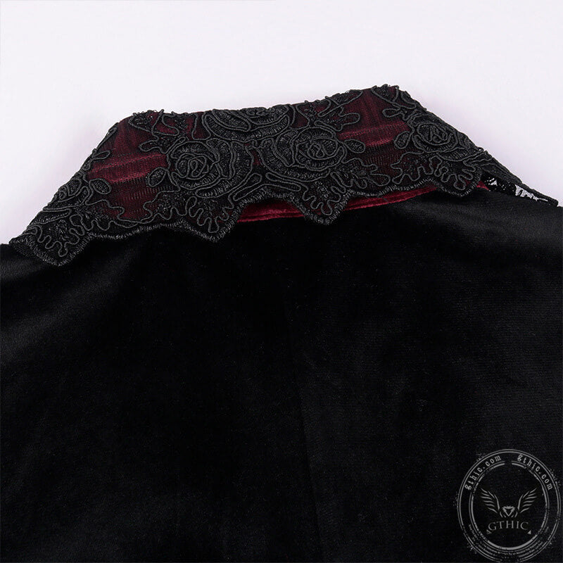 Medieval Vampire Ruffled Gothic Shirt