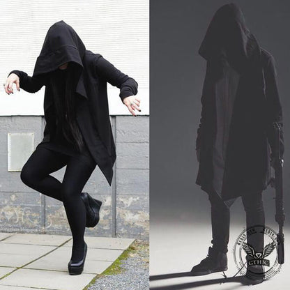 Medieval Wizard Gothic Hooded Cloak
