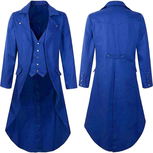 Men’s Medieval Frock Coat Halloween Costume