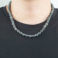 Men’s Vintage Stone Beaded Necklace