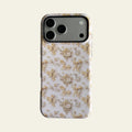 Coquette Bow & Daisy Matte Case for iPhone 15-17 Series - MagSafe | Narovik