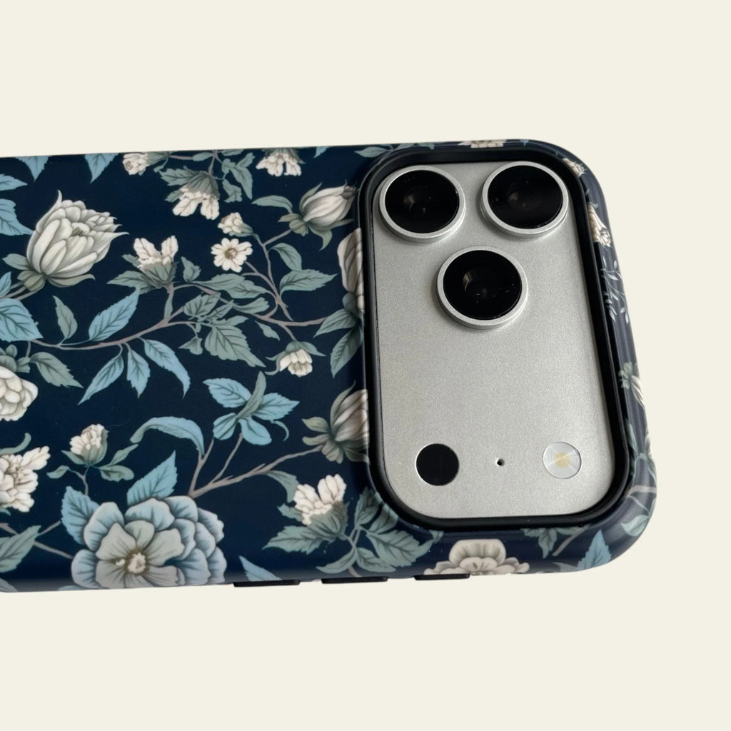 Midnight Botanical Matte Case - MagSafe Compatible