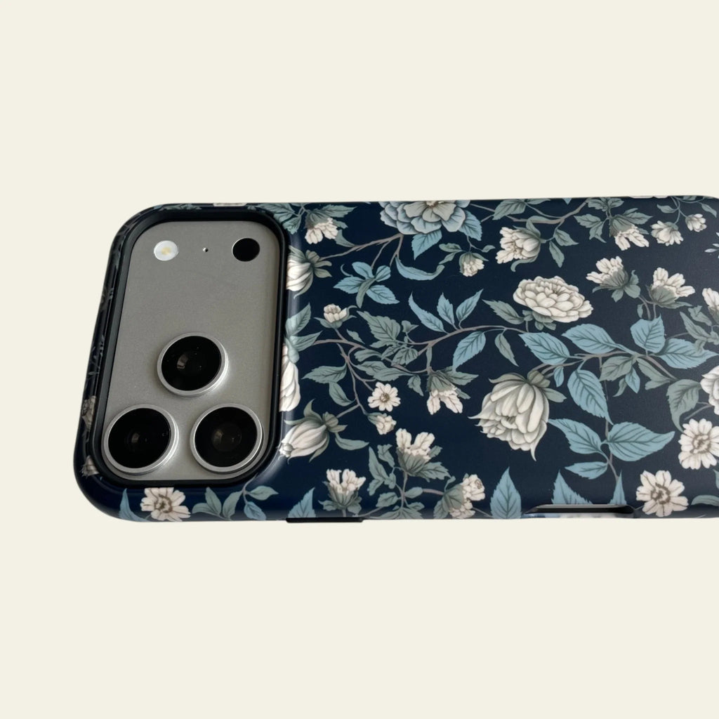 Midnight Botanical Matte Case - MagSafe Compatible