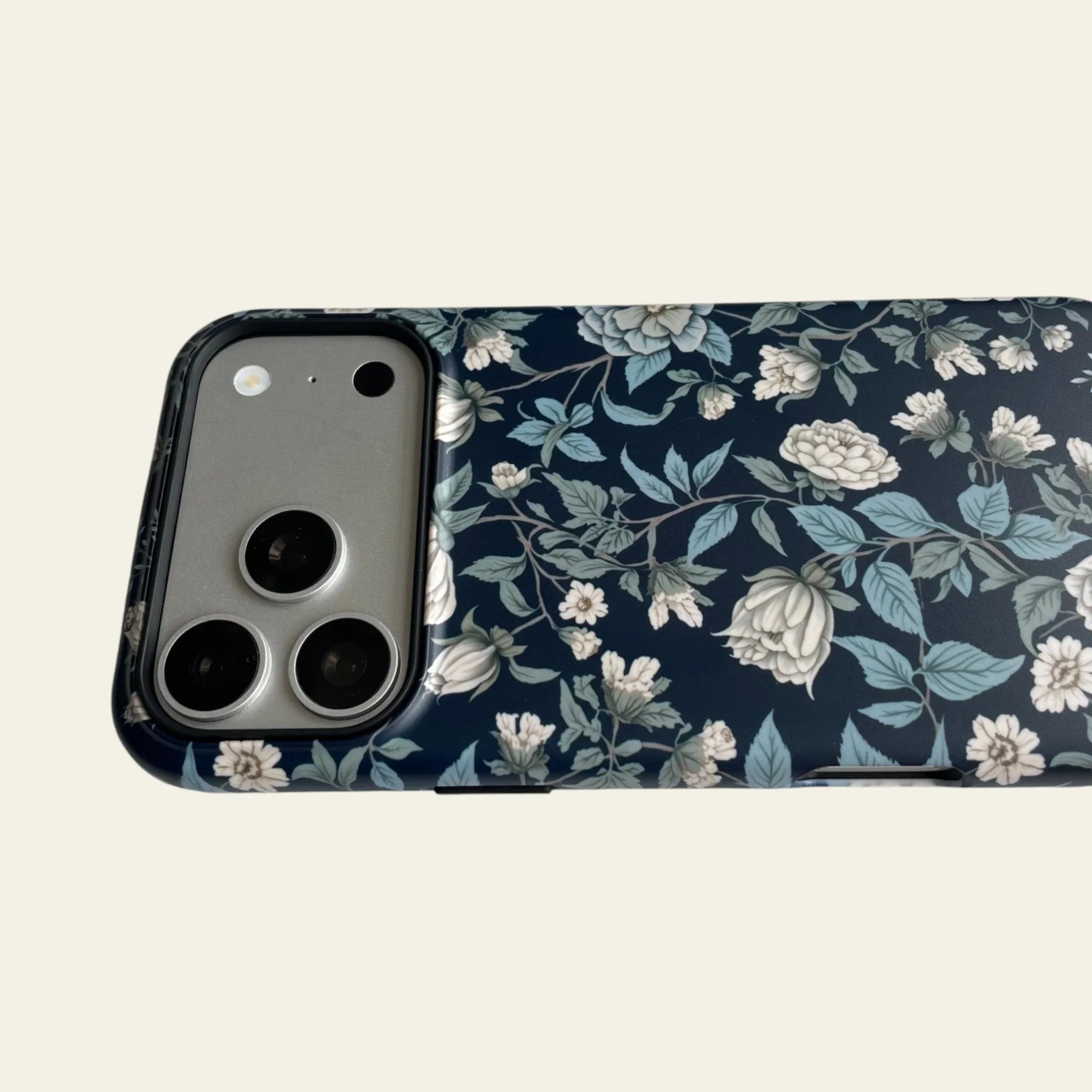 Midnight Botanical Matte Case - MagSafe Compatible