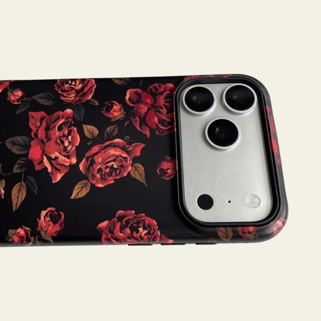 Midnight Rose Matte Case - MagSafe Compatible