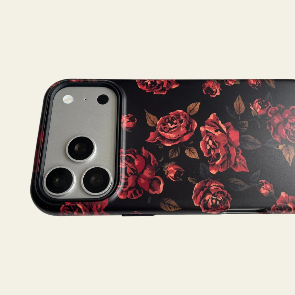 Midnight Rose Matte Case - MagSafe Compatible