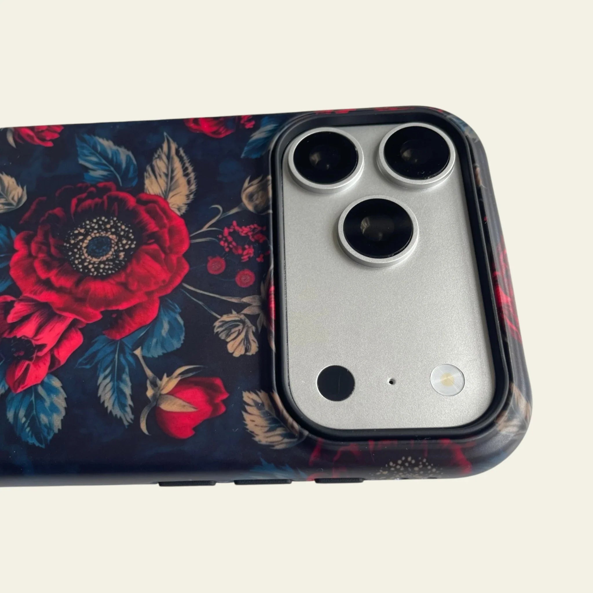Moody Dark Botanical Matte Case for iPhone 15 / 16 / 17 - MagSafe | Narovik