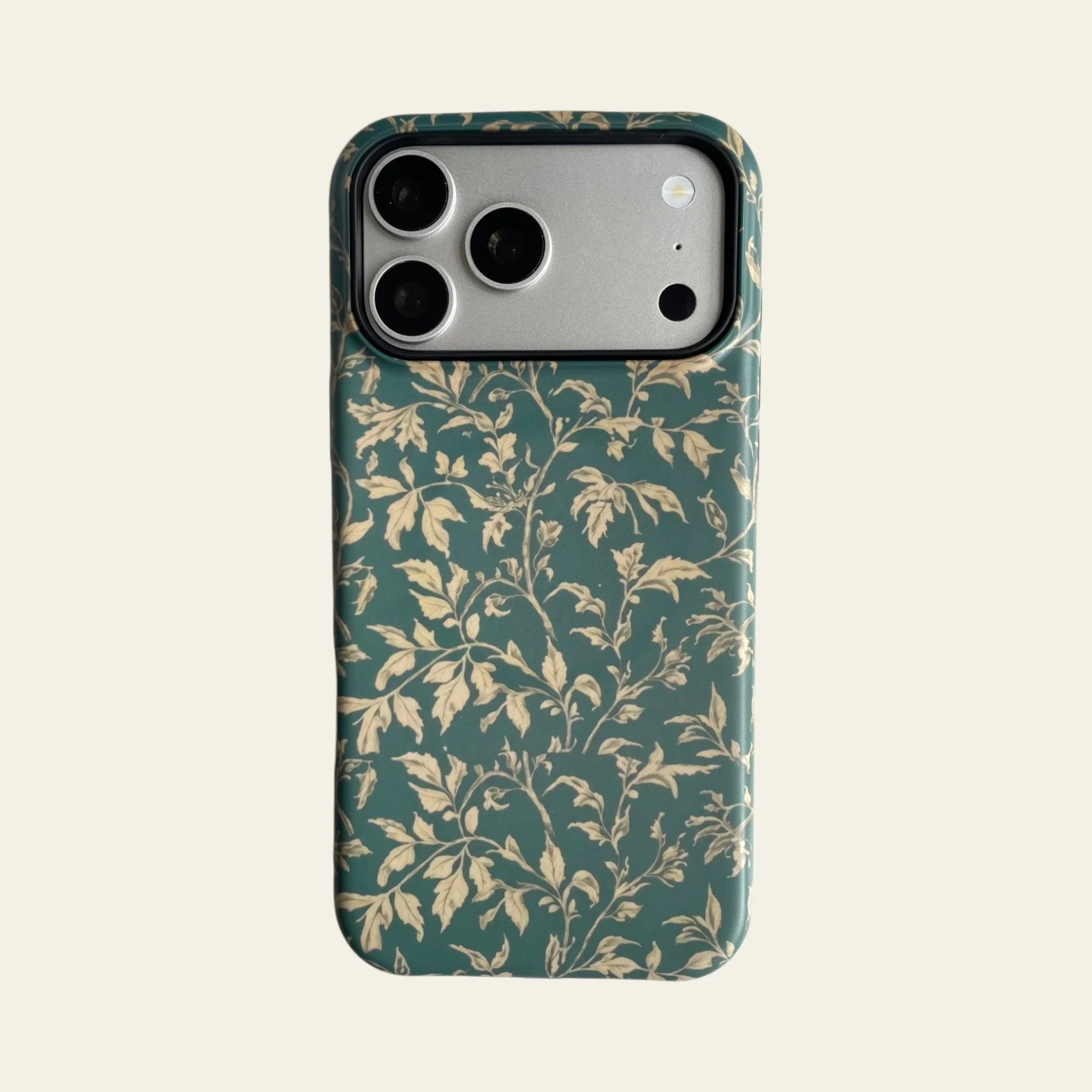 Narovik Vintage Botanical Dual-Layer Matte Phone Case - MagSafe Compatible