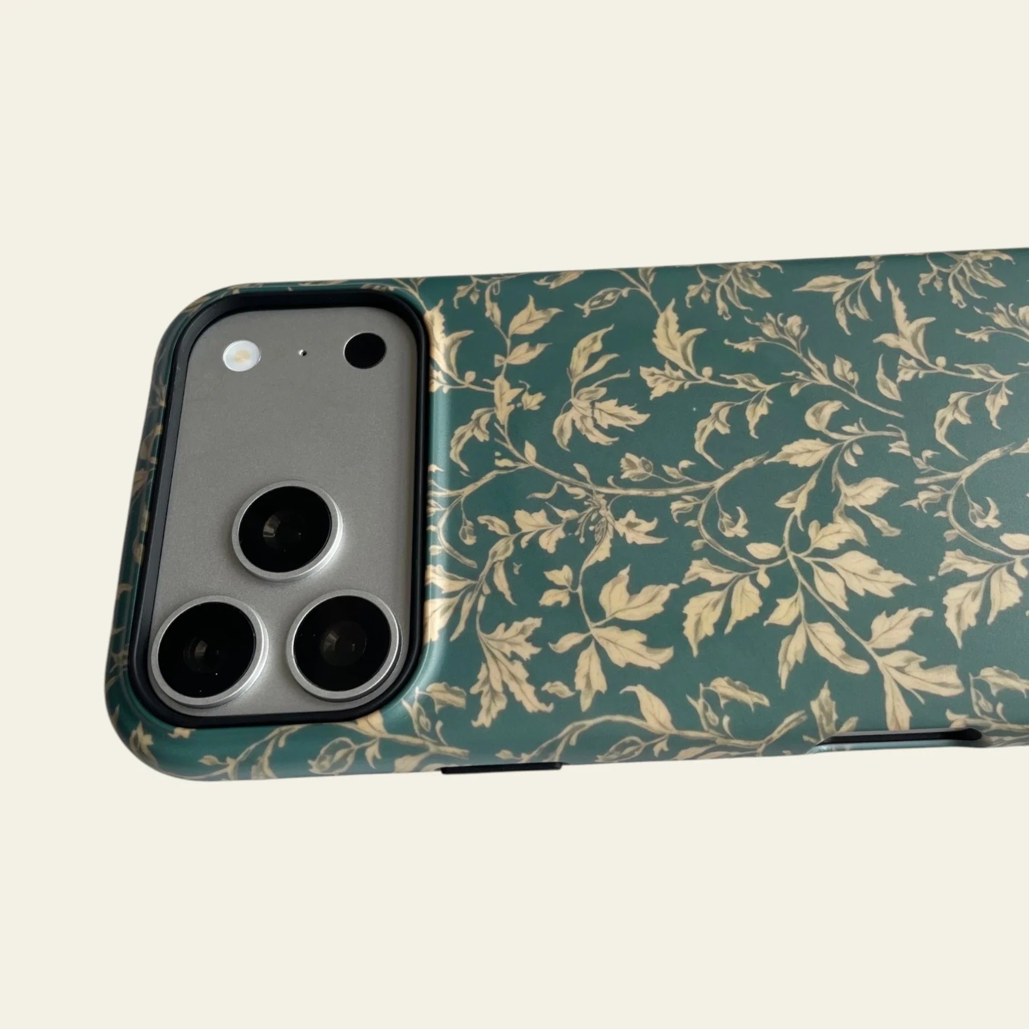 Narovik Vintage Botanical Dual-Layer Matte Phone Case - MagSafe Compatible