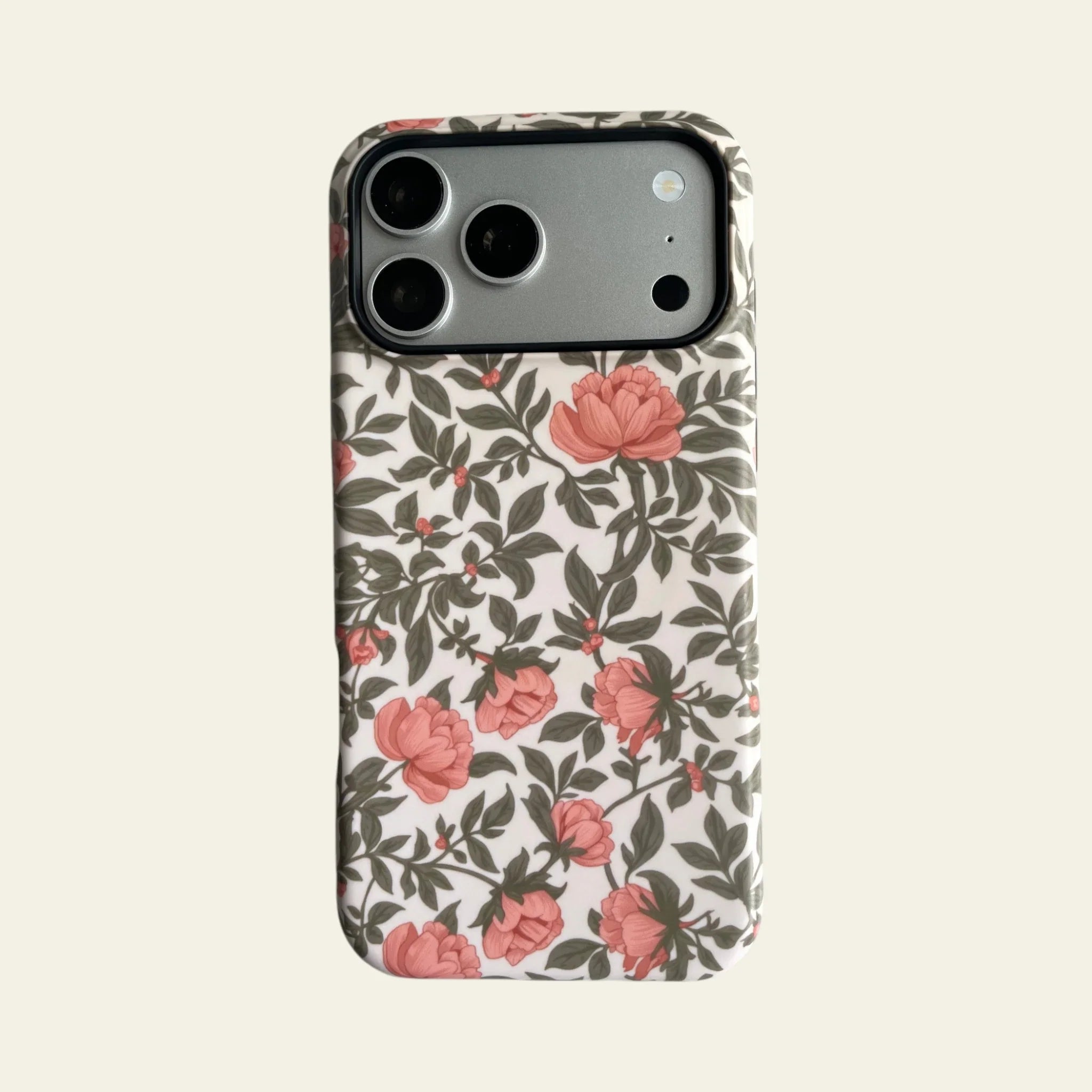 Vintage Pink Peony Matte Case - MagSafe Compatible