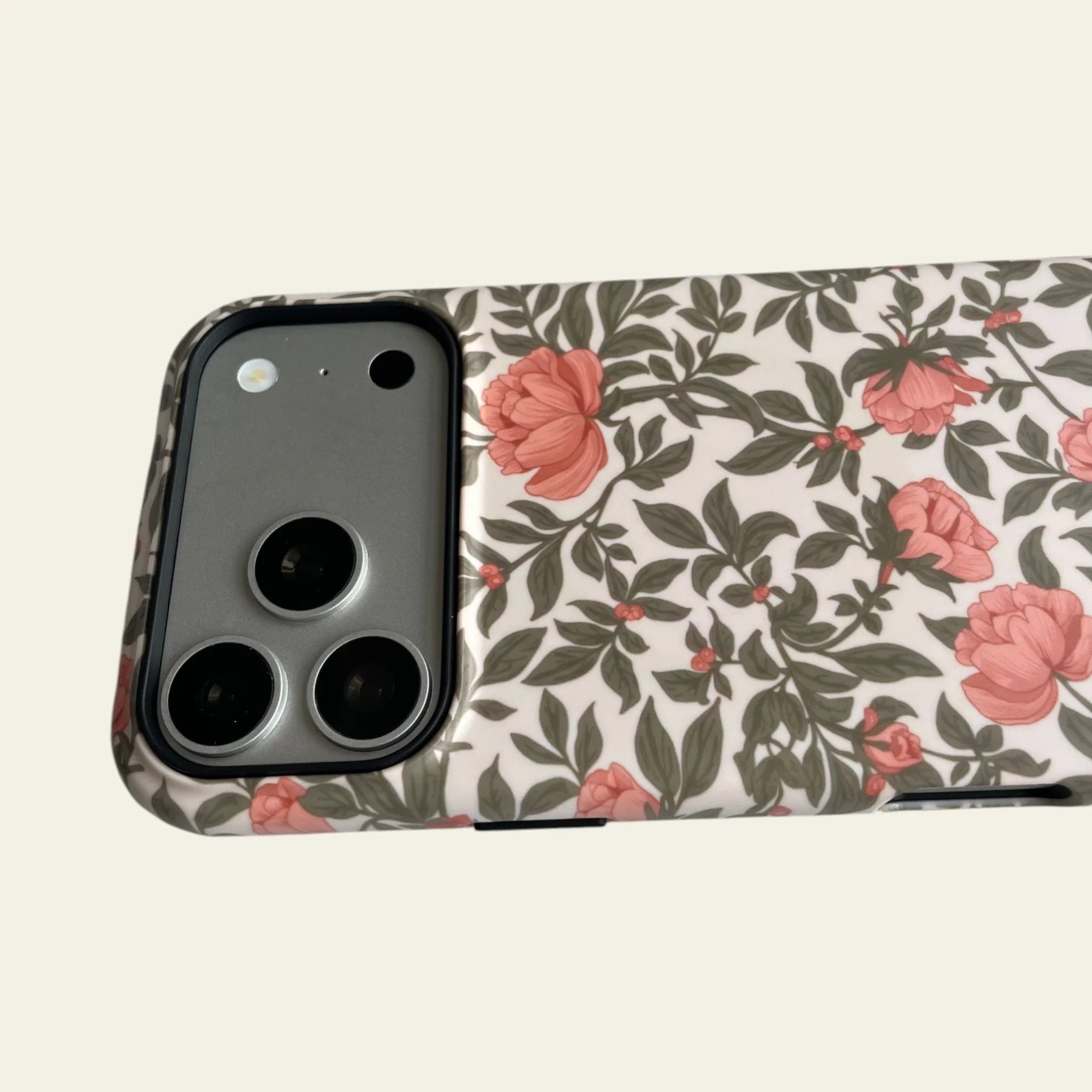 Vintage Pink Peony Matte Case - MagSafe Compatible