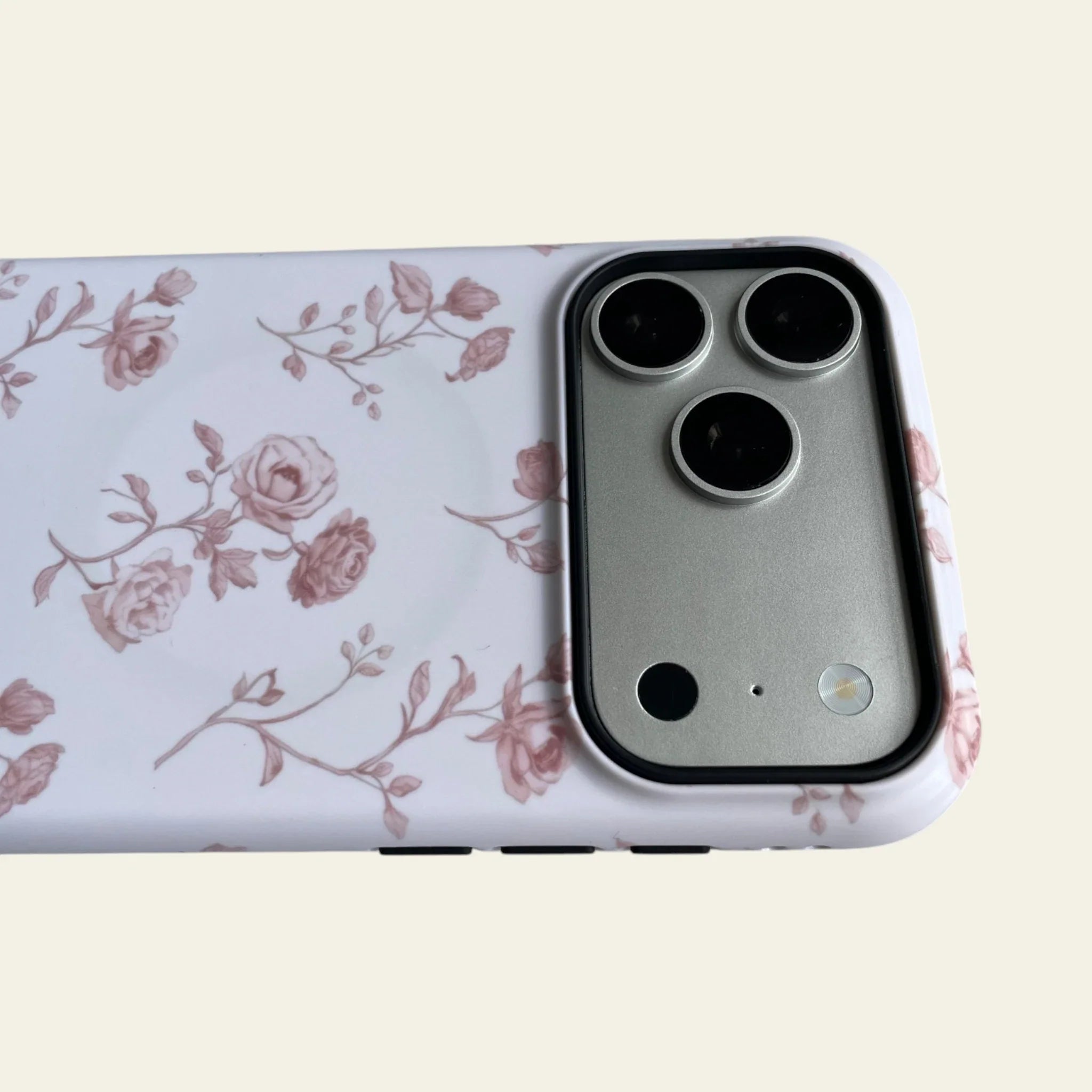 Vintage Pink Rose Matte Case - MagSafe Compatible