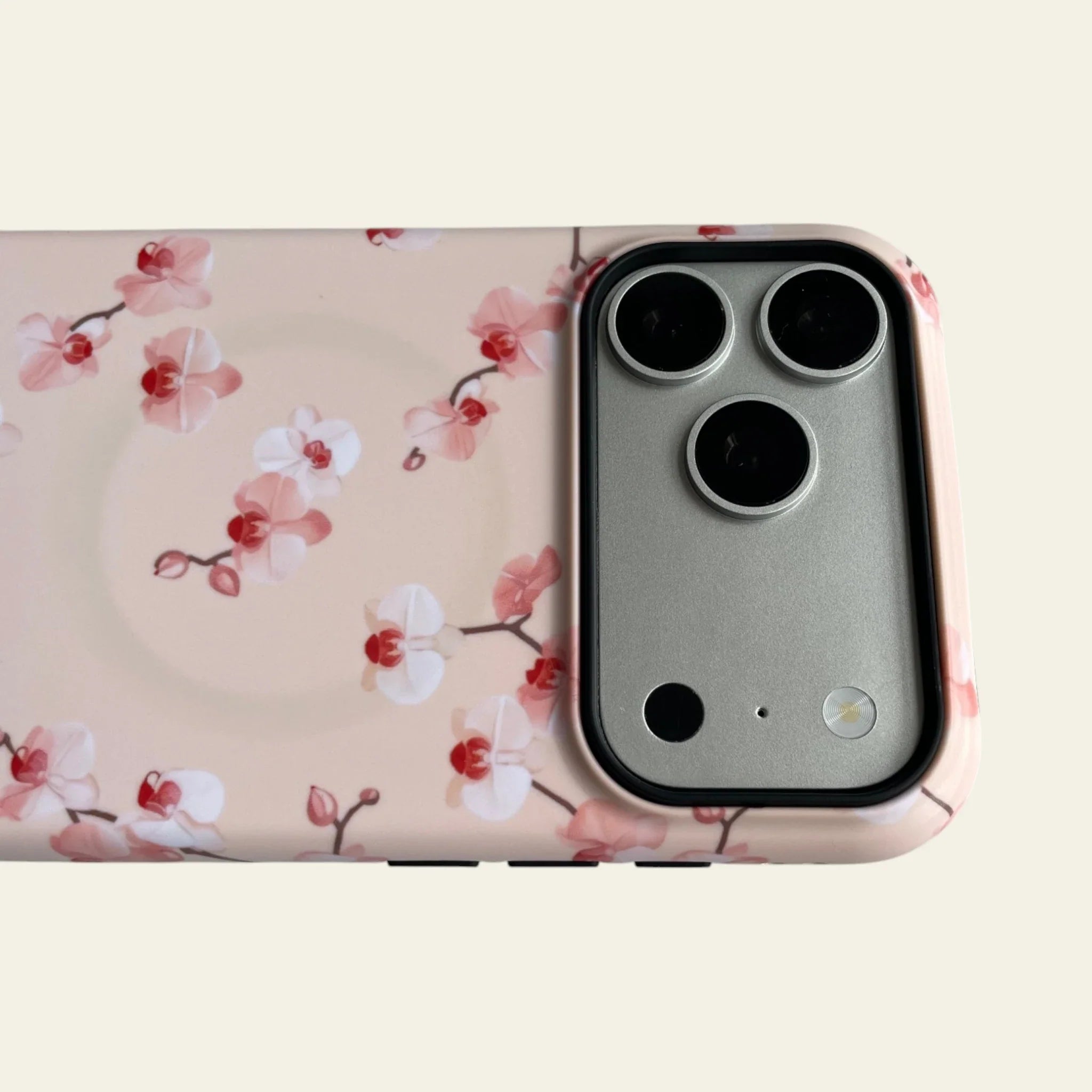 Watercolor Blush Orchid Matte Case - MagSafe Compatible