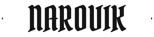 NAROVIK gothic wordmark