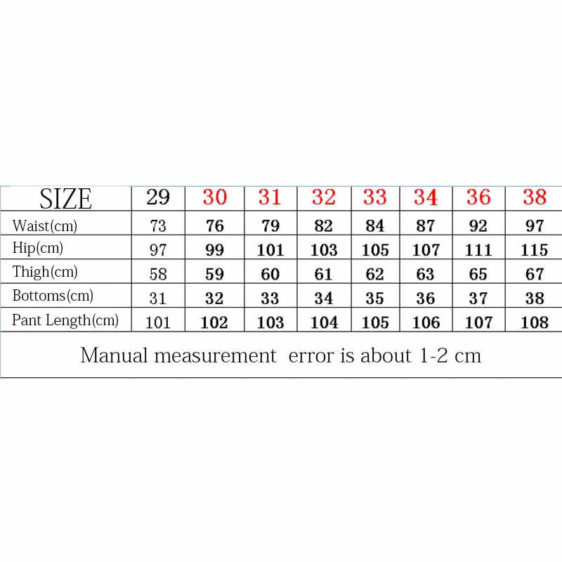 Patch Skull Print Cotton Men's Punk Pants