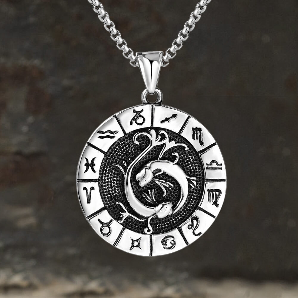 Pisces Pendant in Stainless Steel