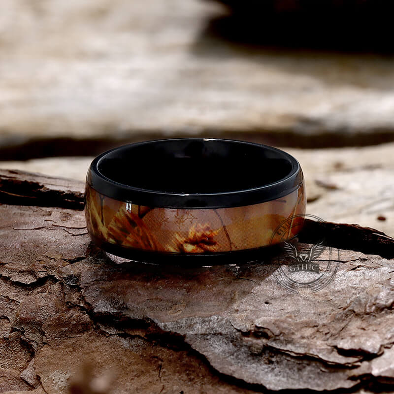 Polished Titanium Wedding Ring