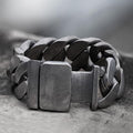 Punk Cuban Chain Bracelet in Stainless Steel