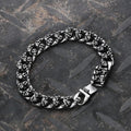 Punk Skull Bracelet in Stainless Steel