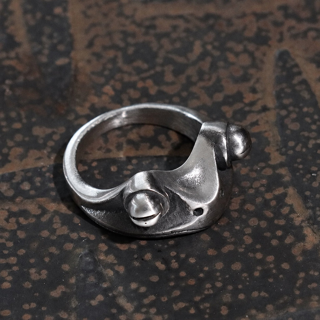 Rango Chameleon Ring in Stainless Steel