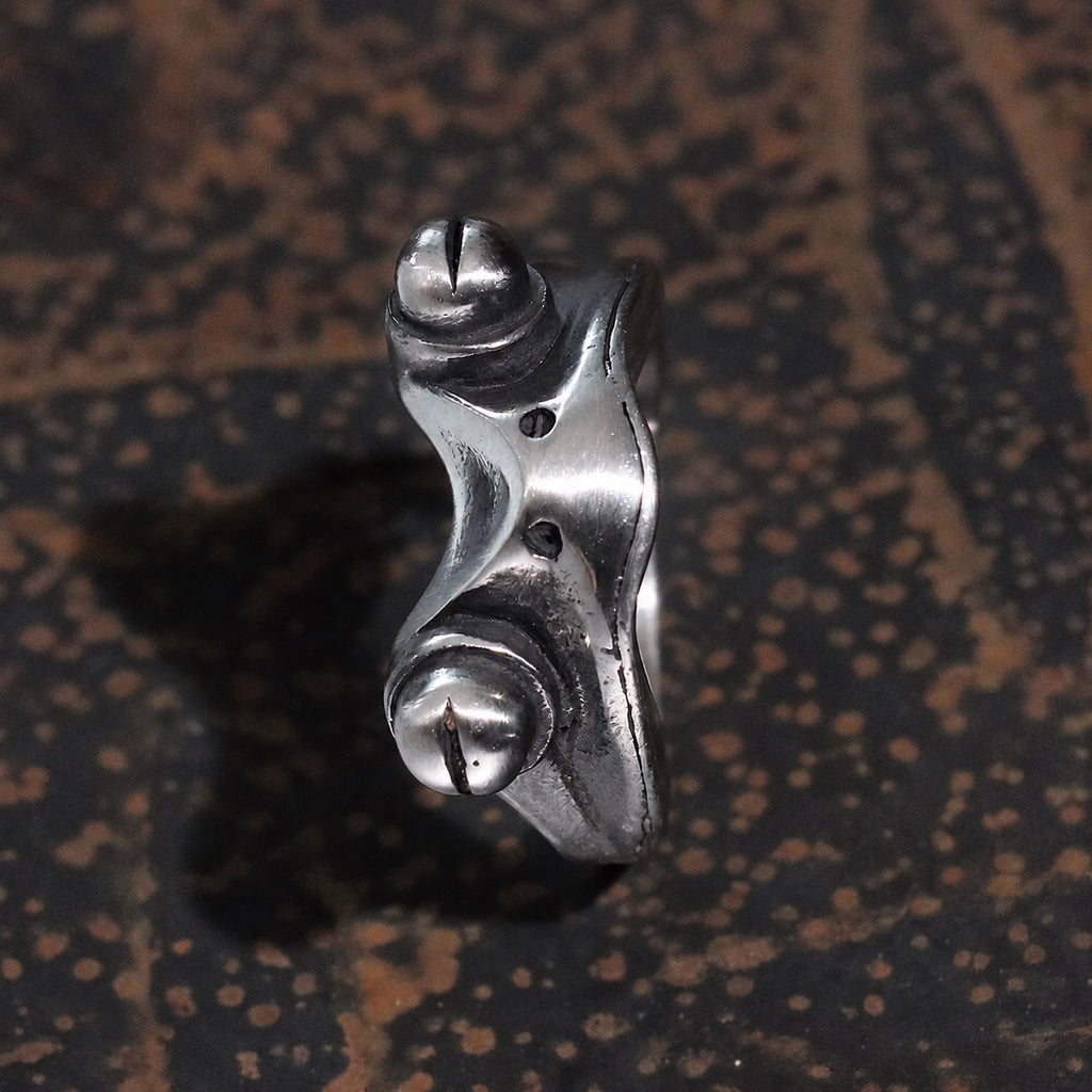 Rango Chameleon Ring in Stainless Steel