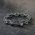 Retro Chain Stainless Steel Dumbbell Bracelet