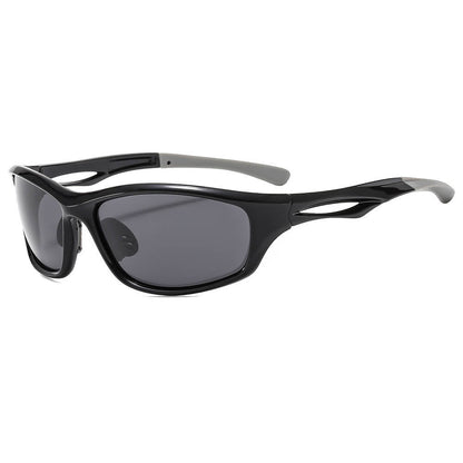 Retro Outdoor Sporty Y2K Polarized PC Sunglasses