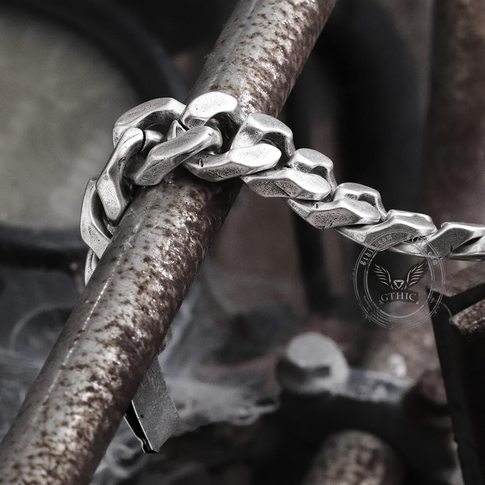 Retro Skull Bracelet in Stainless Steel