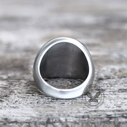 Saint Benedict Ring in Stainless Steel