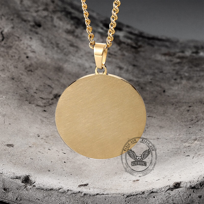 Seal of The Seven Archangels Necklace in Stainless Steel