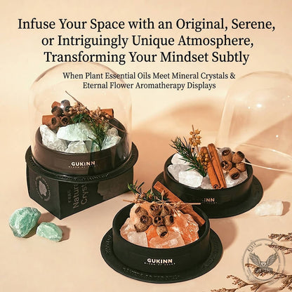 Secret Realm Aromatherapy Essential Oil Diffuser Crystal Figurine