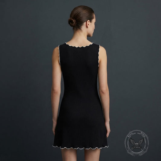 Sexy V-Neck Bow Sleeveless Nightdress