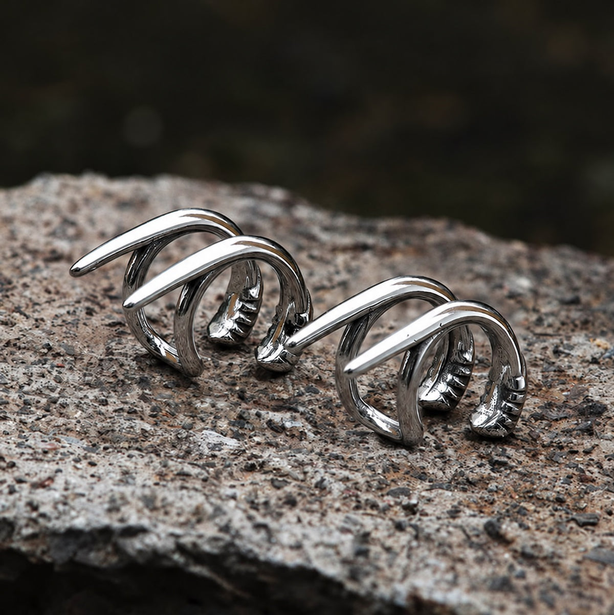 Simple U-shaped Stainless Steel Ear Cuff