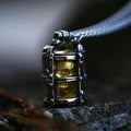 Skull Cage Pendant in Stainless Steel