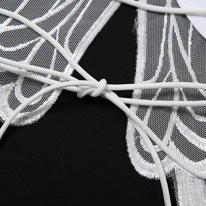 Slim Fit Sexy Lace-Up Backless Butterfly Strappy Vest