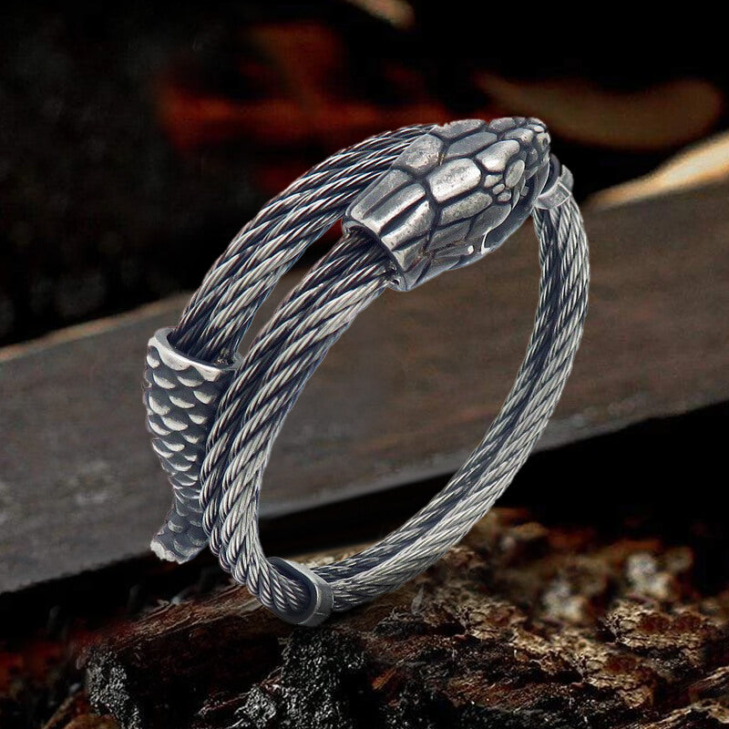 Snake Animal Bracelet in Stainless Steel
