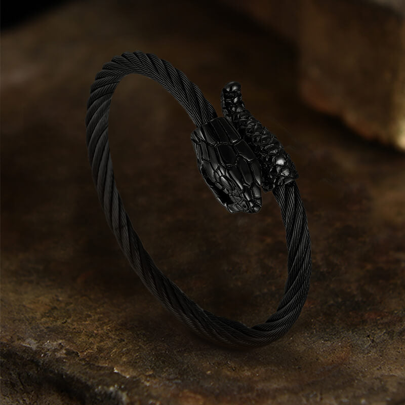 Snake Animal Bracelet in Stainless Steel