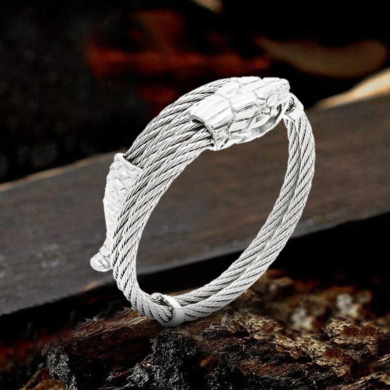 Snake Animal Bracelet in Stainless Steel