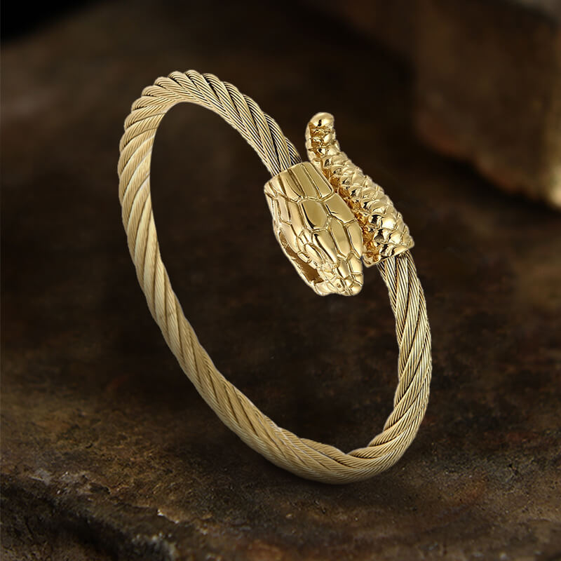 Snake Animal Bracelet in Stainless Steel