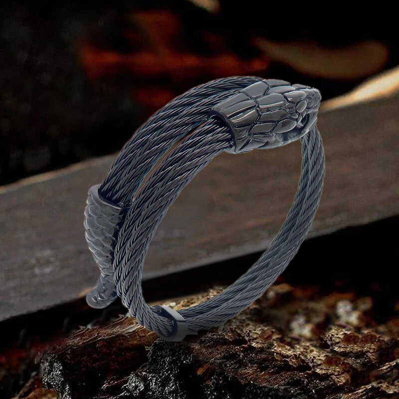 Snake Animal Bracelet in Stainless Steel