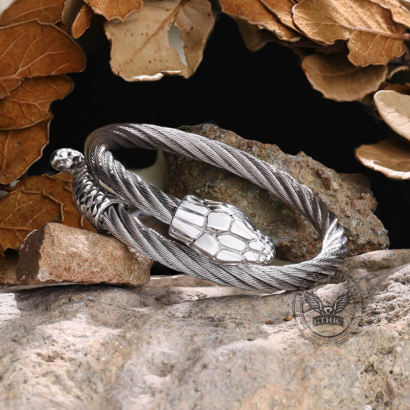 Snake Animal Bracelet in Stainless Steel